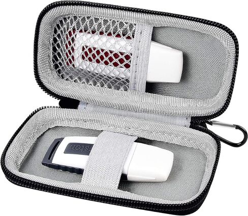 USB Flash Drive Case, SD Card Holder Compatible with Thumb Drive, Memory Cards, SDXC SDHC Storage Bag, Electronic Accessories Organizer for SanDisk for Samsung for Inland (Grey, Small) in Saudi Arabia
