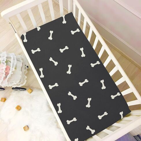 CaTaKu Mini Crib Sheets Fitted for Girls Boys Cute Gooses Duck Baby Crib Sheets, Neutral Mattress Sheets Nursery Toddler Bed Sheets 28"x 52" in Kuwait