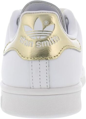 adidas Stan Smith Footwear White/Footwear White/Gold Metallic 8 in Saudi Arabia