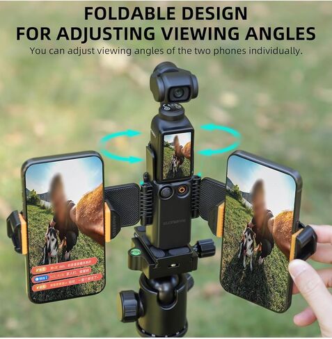ملحقات توسيع حامل الهاتف لـ DJI Osmo Pocket 3، حامل توسيع الهاتف المحمول المتعدد متوافق مع DJI Osmo Pocket 3 والهواتف الذكية in Kuwait