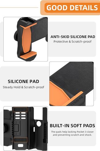 ملحقات توسيع حامل الهاتف لـ DJI Osmo Pocket 3، حامل توسيع الهاتف المحمول المتعدد متوافق مع DJI Osmo Pocket 3 والهواتف الذكية in Kuwait
