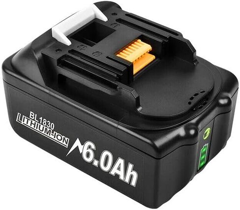 6.0Ah Replacement Battery for Makita BCS550 BDA350 BFR550 BFR750 BFS450 BFS451 BGA402 BGA452 BGD800 BGD801 in Kuwait