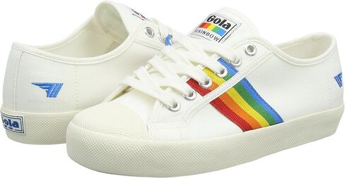 Gola Women's Coaster Rainbow, Deep Red/Multi, in Kuwait