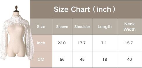 GRAJTCIN Women's Detachable Dickey Collar Long Sleeves Lace Blouse Fake Collar Half Shirt in Kuwait