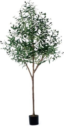 38" Artificial Camellia Tree 2 Packs, Faux Camellia Plant in Pebbles Pot with Red Flowers, Greenery Camellia Tree for Spring Home Front Door Outdoor Indoor Decoration, Red in Saudi Arabia
