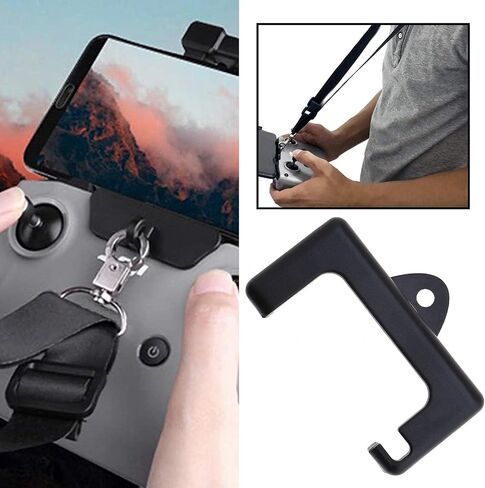 حبل قابل للتعديل مع دعامة إبزيم متوافق مع DJI Mavic Air 2 / Air 2S / Mini 2 بدون طيار وحدة تحكم عن بعد مضادة للسقوط مع محول حامل خطاف in Saudi Arabia