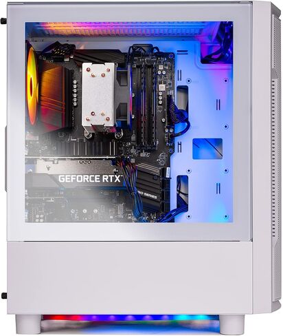 Skytech King 95 Gaming PC Desktop, Ryzen 7 7700X 4.5 GHz (5.4GHz Turbo Boost), NVIDIA RTX 4070 Ti Super 16GB GDDR6X, 1TB Gen4 SSD, 32GB DDR5 RAM 5600 RGB, 750W Gold PSU, ARGB AIO, Wi-Fi, Win 11 Home in Saudi Arabia