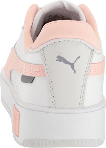 PUMA Women's CARINA STREET Sneaker, PUMA White-Rose Dust-Feather Gray, 6.5 in Saudi Arabia
