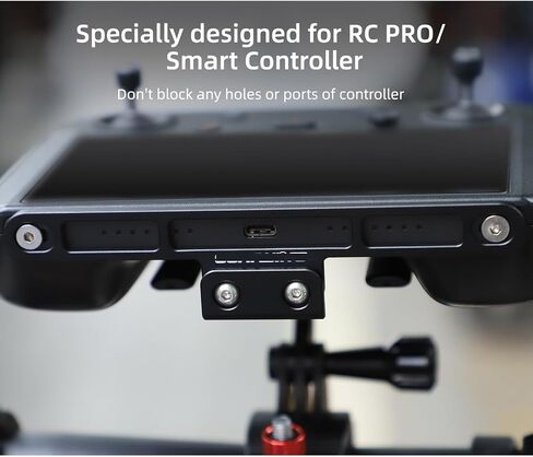 مشبك دعامة لركوب الدراجات من BTG لوحدة التحكم الذكية DJI RC Pro/DJI لـ DJI Mavic 3 Pro/Mavic Air 2s متوافق مع OSMO Action 4 3 Insta360 GoPro حامل كاميرا على الدراجة in Saudi Arabia