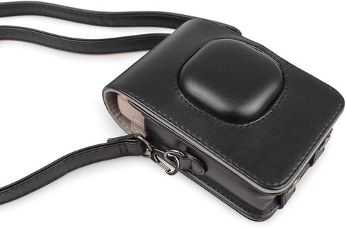 kinokoo Case for Fuji Instax Mini LiPlay Hybrid Instant Film Camera - PU Leather Carrying Case for Instax Mini LiPlay to Protect Camera with Adjustable Shoulder Strap - Matcha Green in Kuwait