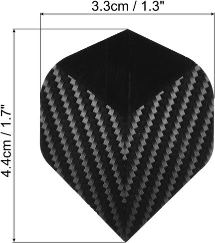 PATIKIL Dart Flights, PET Standard Darts Accessories Replacement Parts for Soft Tip, Spotted Style in Saudi Arabia