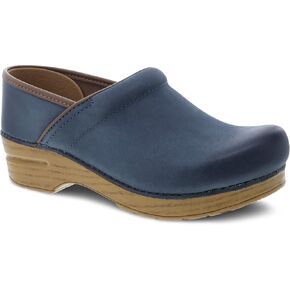 Dansko Professional Slip-On Clogs for Women – Rocker Sole and Arch Support for Comfort – Ideal for Long Standing Professionals – Sand Milled Burnished 9.5-10 M US
