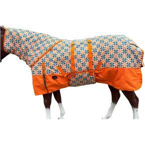 HILASON 1200D Waterproof Horse Hood Blanket Belly Wrap American Flag - 80 Inches | Horse Blanket | Horse Blankets for Winter Waterproof | Horse Turnout Blanket | Horse Turnout in Saudi Arabia