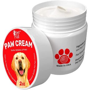 Pet Pull Paw Cream Bundle, Dog Paw Protector + Paw Moisturizer Balm Set with Natural Waxes & Oils, Protect and Heal Dry, Cracked Dog Paw Pads 4 oz and 2 oz Paw Wax Kit (4 OZ + 2 OZ Bundle)