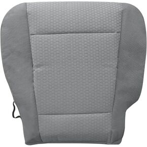 Driver Side Bottom Replacement Cloth Seat Cover Gray Compatible with Ford F150 XLT 2015-2020