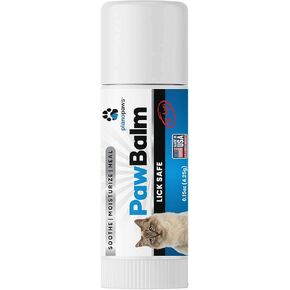 Lick Safe Cat Paw Balm - 1 Oz Paw Balm for Cats - Natural Paw Butter for Cats - Vet Recommended Cat Paw Protection - Paw Wax for Cats - Fix Dry Cracked Paws - Cat Paw Moisturizer Stick - Cat Stuff