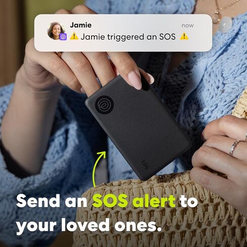 Tile by Life360 Starter Pack (2024) - Bluetooth Trackers and Item Finders for Keys, Wallets & More. Both iOS and Android Compatible. Phone Finder. 2-Pack (Black Mate/Slim) in Saudi Arabia