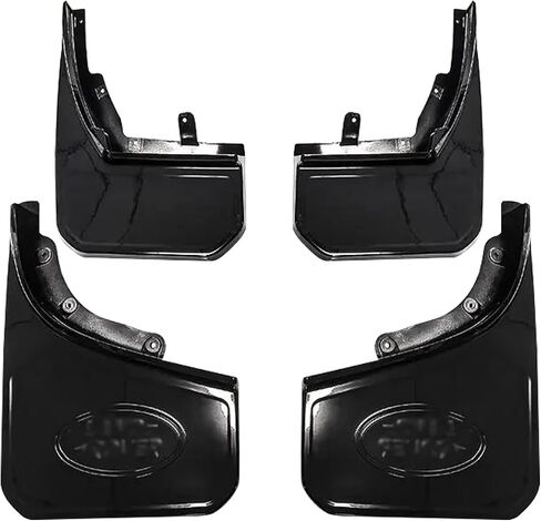 4PCS Tire Mud Flaps Splash Guards for Landrover Defender 110, Vehicle Wheel Mudflaps Exterior Protector Accessories (Matte Black) in Kuwait