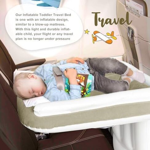 Inflatable Travel Pillow: Ergonomic Neck, Back, and Waist Support for Planes, Cars, and Camping Adventures – Adjustable Blow-Up Cushion for Superior Comfort-CQJZ-3 in Kuwait