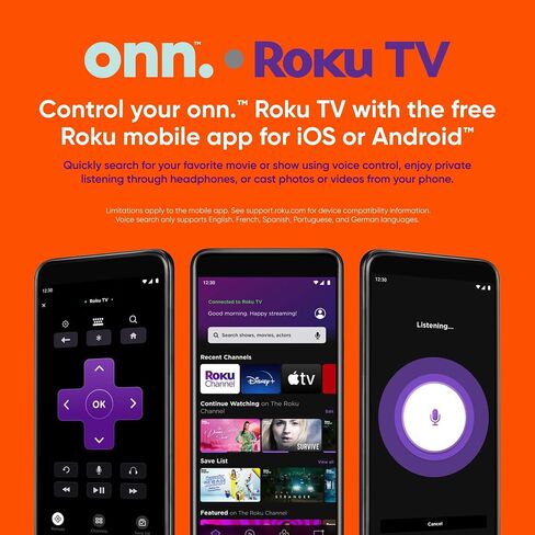 ONN 32-Inch Class HD (720P) LED Smart TV Compatible with Alexa and Google Home 100012589 (Renewed) in Saudi Arabia