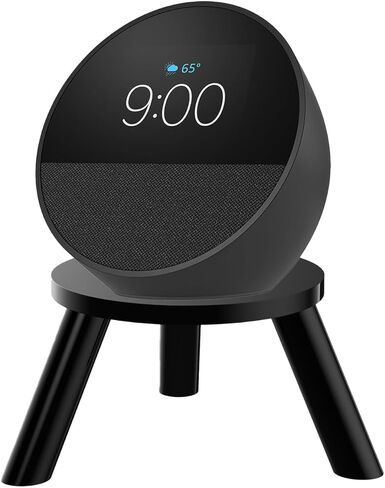 حامل طاولة مكبر الصوت لـ Echo Spot (إصدار 2024) وSonos Era 100، حامل ثلاثي الأرجل من الأكريليك للحصول على صوت أفضل (شفاف) in Kuwait