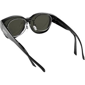 VASTY Fit Over Glasses Polarized Sunglasses for Men Women UV Protection Sun Glasses Driving Revo TAC Grey Yellow Lens 02