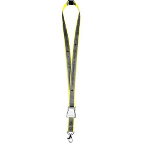 Novah Reflective Aviation Lanyard — Breakaway Safety Buckle for Pilots, Flight Attendants & Aviation Crew | ID Badge & Key Holder | High-Visibility Neon Green in Kuwait