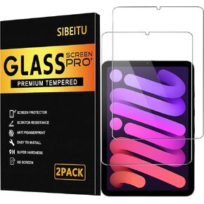 SIBEITU 2 Pack Screen Protector Compatible with iPad Mini 5th 4th Generation 7.9 Inch, Tempered Glass Film Guard for iPad Mini 5 2019 iPad Mini4 2015 Drawing Bubble Free High Touch Sensitivity