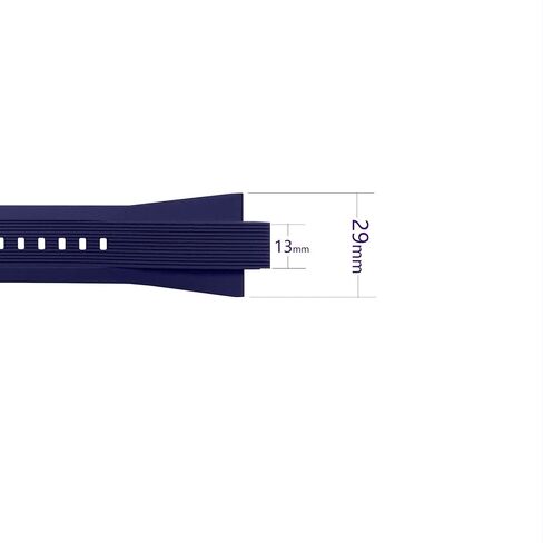 Rubber Silicone Watch Bands Strap Replacement 13x29mm with black buckle for Michael Kors - MK8380 MK8356 MK8295 MK9020 - Michael Kors Watch Band in Kuwait