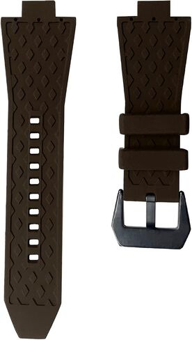 Rubber Silicone Watch Bands Strap Replacement 13x29mm with black buckle for Michael Kors - MK8380 MK8356 MK8295 MK9020 - Michael Kors Watch Band in Kuwait