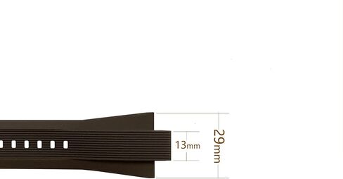 Rubber Silicone Watch Bands Strap Replacement 13x29mm with black buckle for Michael Kors - MK8380 MK8356 MK8295 MK9020 - Michael Kors Watch Band in Kuwait