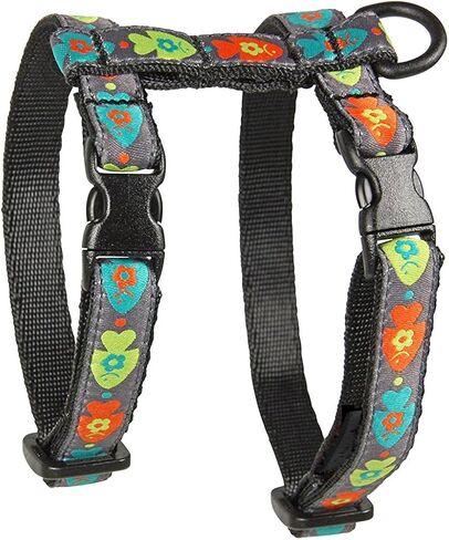 RC Pet Products 1/2-Inch Kitty Harness, Small, Love Birds in Saudi Arabia