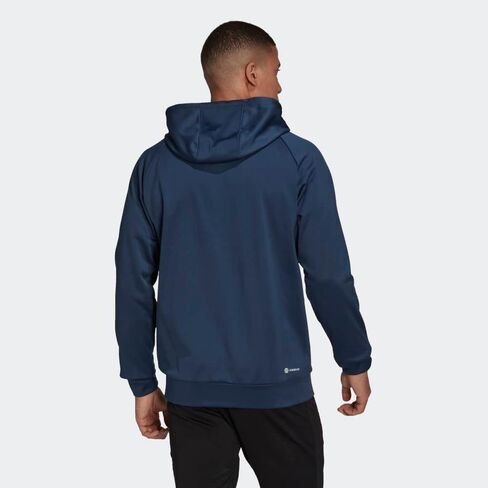 adidas Game & Go Big Logo Pullover Hoodie Scarlet/Dark Grey Heather Solid Grey MD in Saudi Arabia