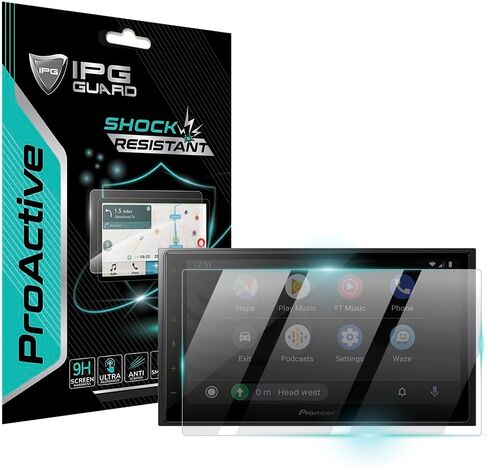 IPG استباقي مصنوع من أجل PIONEER DMH-WT8600NEX 10.1 بوصة 9H واقي شاشة صلابة ناعم نانو سيراميك فيلم فائق الاستجابة وعالي الوضوح ومضاد للخدش لـ DMH-WT8600nex in Saudi Arabia