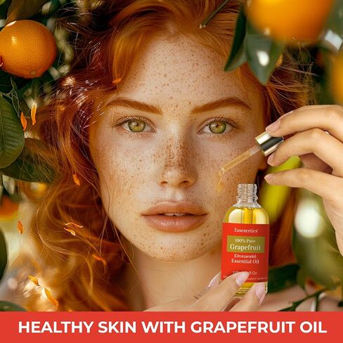 Sweet Orange Essential Oil Blend - 4oz Glass Bottle with Dropper & Roll-On - 100% Pure & Organic - Infused with Olive & Sunflower Oils - Perfect for Aromatherapy, Skin, Massage & Cleaning in Saudi Arabia