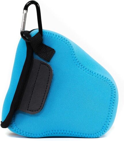 MegaGear Ultra Light Neoprene Camera Case Compatible with Olympus OM-D E-M1 Mark III, E-M1 Mark II (12-40mm), Black (MG1070) in Saudi Arabia