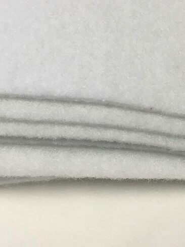 Awesome Aquatic Polishing Felt Filter Pad 50 Micron Bulk 24 " x 36 " Ultimate Aquarium Mechanical Prefilter Filtration Media Fresh or Saltwater Improve Water Quality Clarity Durable and Reusable in Kuwait