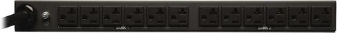 Tripp Lite Metered PDU، 15 أمبير، 13 منفذًا (5-15R)، 120 فولت، 5-15P، مدخل 100-127 فولت، سلك 15 قدمًا، طاقة مثبتة على حامل 1U، ضمان لمدة عامين (PDUMH15) in Saudi Arabia
