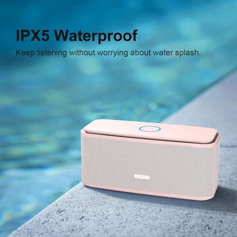 مكبر صوت بلوتوث لاسلكي DOSS SoundBox Touch - صوت عالي الدقة 12 وات مع صوت جهير غني in Kuwait
