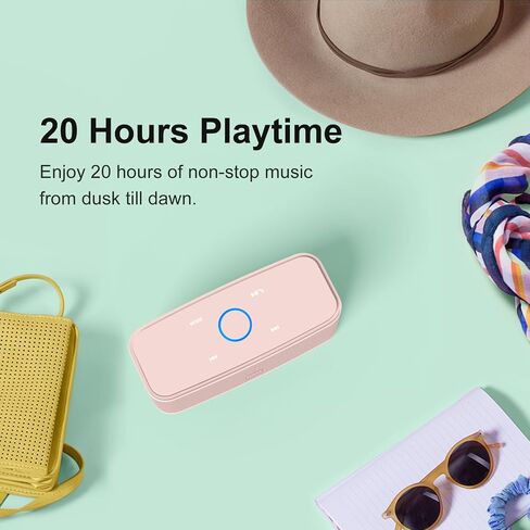 مكبر صوت بلوتوث لاسلكي DOSS SoundBox Touch - صوت عالي الدقة 12 وات مع صوت جهير غني in Kuwait