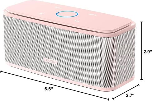 مكبر صوت بلوتوث لاسلكي DOSS SoundBox Touch - صوت عالي الدقة 12 وات مع صوت جهير غني in Kuwait
