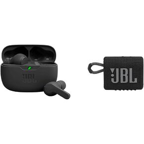 JBL Vibe Beam True Wireless Headphones - Black, Small