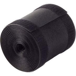 Yebazy 2PCS Cable Grip Strip Floor Cable Cover Protect Cords Cable Protector Cable Management 4"Width x 10’Length - Black Only for Commercial Office Carpet