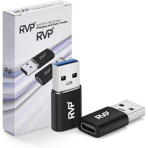 محول USB C أنثى إلى USB ذكر (5 جيجابت في الثانية، 5 حزم)، محول USB C إلى USB OTG - رمادي in Kuwait