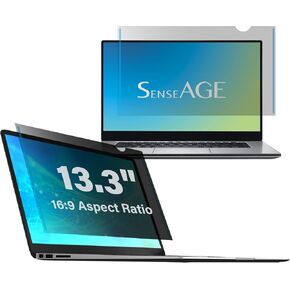 SenseAGE 11.6 Inch 16:9 Widescreen Laptop Privacy Screen Filter for 60 Degree Privacy, Upgraded Anti-Glare, UV Light Reduction & Blue Light Screen Protector, compatible for DELL, HP, Lenovo and more