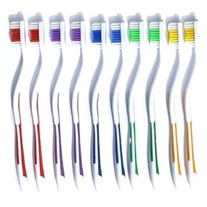 Toothbrushes Classic Medium Soft Individually Wrapped (100)