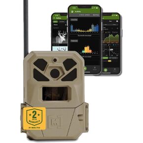 Moultrie Edge 2 Pro Cellular Trail Camera - Auto Connect Nationwide 4G LTE - On Demand 40MP Photo - 1440P Video with HD Audio - Ai False Trigger Elimination - 100 Ft Detection Range - No-Glow Flash