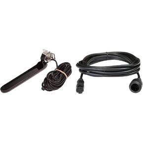 Lowrance TripleShot Skimmer Transducer for Hook Reveal and HOOK2 Fish Finders, Black