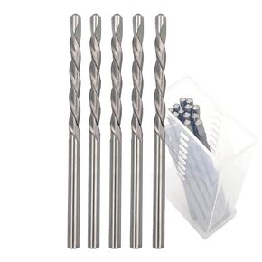 50 Pieces Drywall Cutting Tools 1/8 Inch Guide Point Cutting Bits ,HSS65 Drill Bits, Cutting Drywall, Used for with Spiral Saw and Power Tools