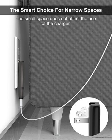 شاحن USB c بقدرة 65 وات، شاحن حائط USB نحيف مع منافذ USB-C وUSB-A، شاحن سريع قابل للطي مع GaN PD3.0&PPS، لجهاز MacBook Pro/Air iPad Pro، iPhone 16/Pro، Galaxy S23/Note 20، Pixel و المزيد (أبيض) in Kuwait